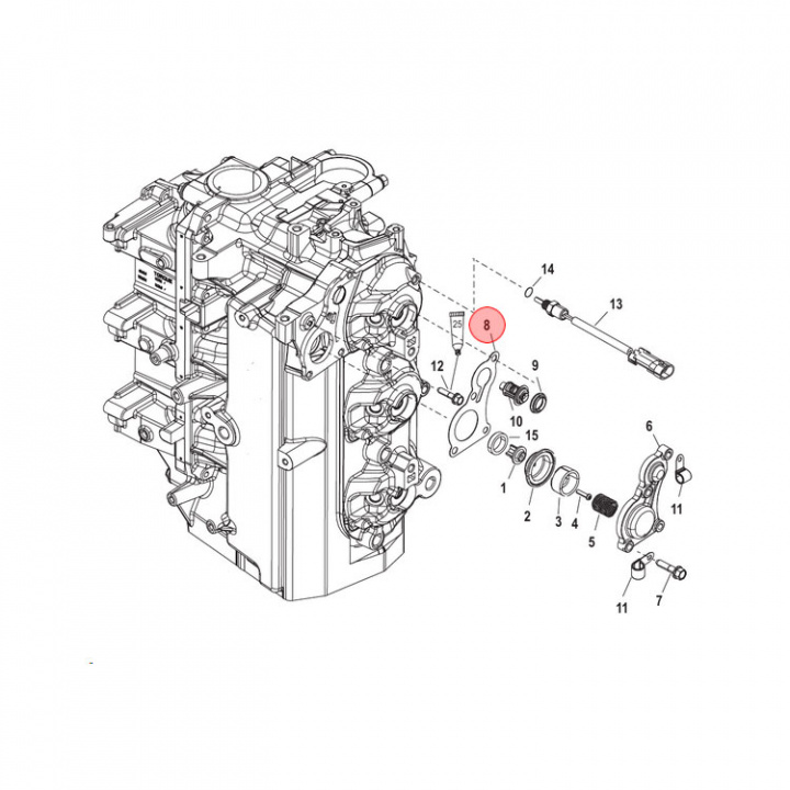 Packning Termostathus 75-125 hk (879855001)