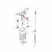 Klämma Bränslecell Mercury 75-350 hk (880596512) Klämma Bränslecell Mercury 75-350 hk (880596512)