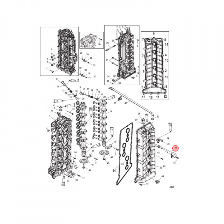 Tändspole Mercury 75-400 hk (880615T01)