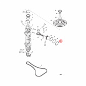 Kolvringssats Mercury 135-400 hk (881180A02) Kolvringssats Mercury 135-400 hk (881180A02)