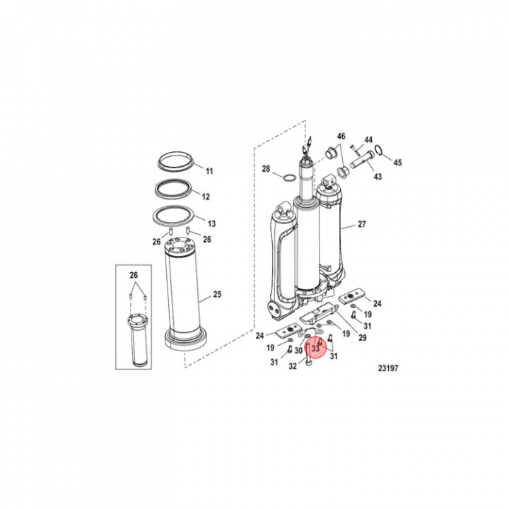 Jordkabel Mercury 200-400 hk (88238T24)
