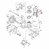 Vingmutter Mercury 4-6 hk (883302) Vingmutter Mercury 4-6 hk (883302)
