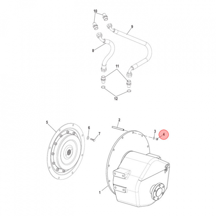Mutter Mercury/Mercruiser 2-pack (884412)
