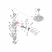 Bult Vevstake Mercury 75-400 hk (884441) Bult Vevstake Mercury 75-400 hk (884441)
