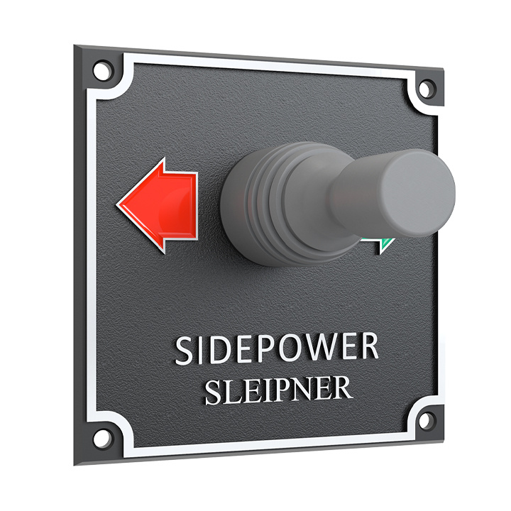 Joystickpanel  12/24V Äldre  3-ledare