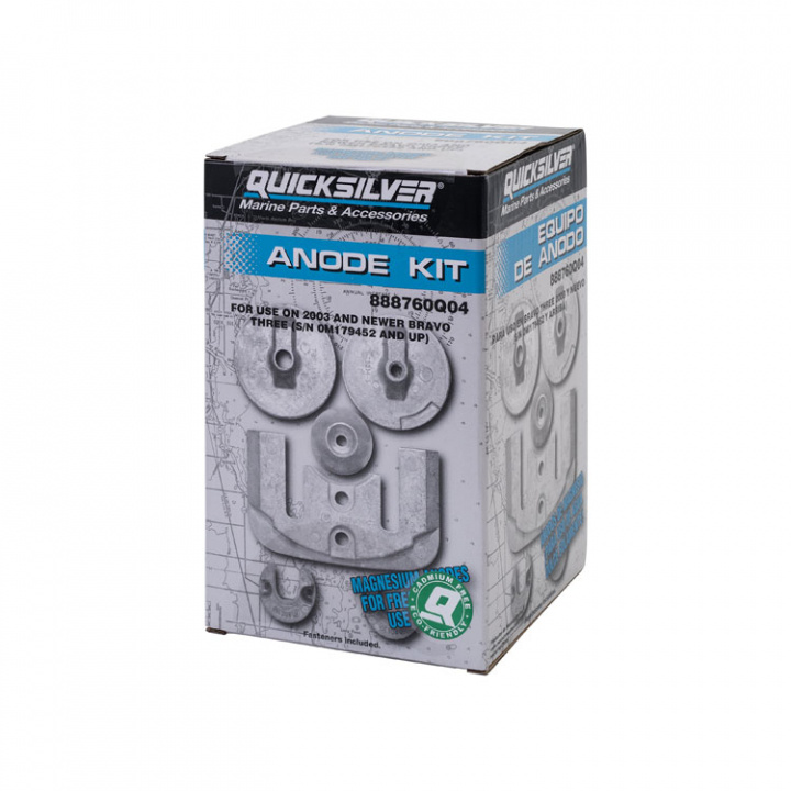 Anodsats Magnesium Mercruiser Bravo Three (888760Q04)