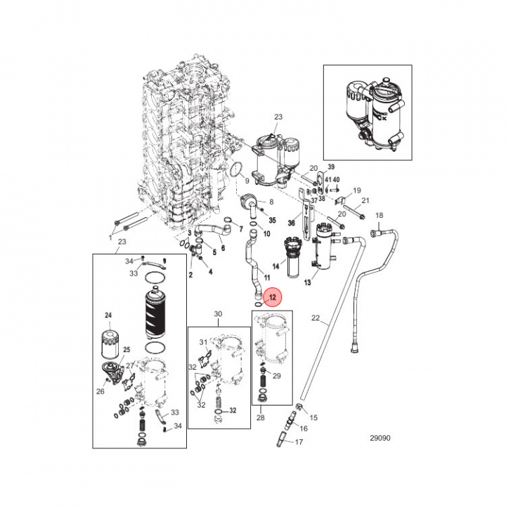 Klamma Mercury 135-600 hk (888988007)
