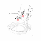 Fjäder Kåpa Mercury 200-400 hk (888996) Fjäder Kåpa Mercury 200-400 hk (888996)