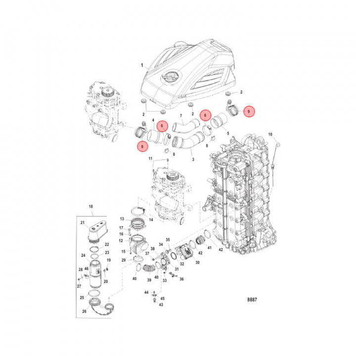 Klamma Mercury 135-300 hk (893342)