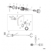 Tändningslås För Två Motorer (893353A04) Tändningslås För Två Motorer (893353A04)