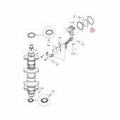Ringsats Mercury 30-60 hk (893525A01) Ringsats Mercury 30-60 hk (893525A01)