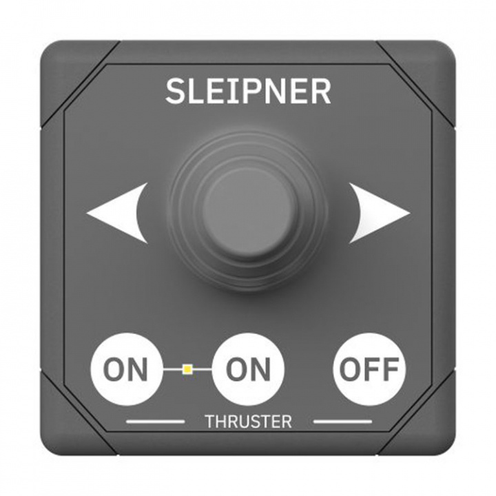 Joystickpanel  12/24V Vattentät Grå 