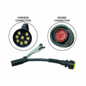 Adapter 14-Pin Hane Till 8-Pin Hona Adapter 14-Pin Hane Till 8-Pin Hona