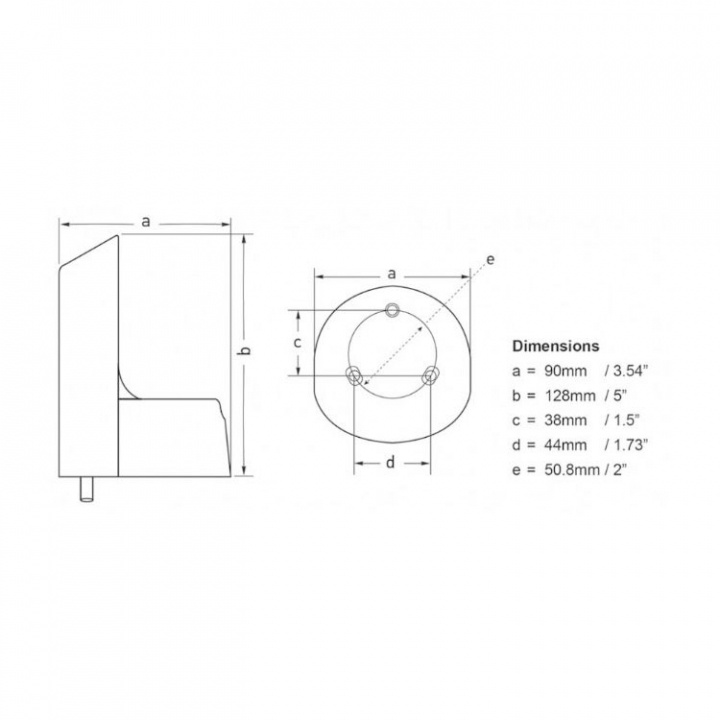 Monteringsfot NaviLed PRO