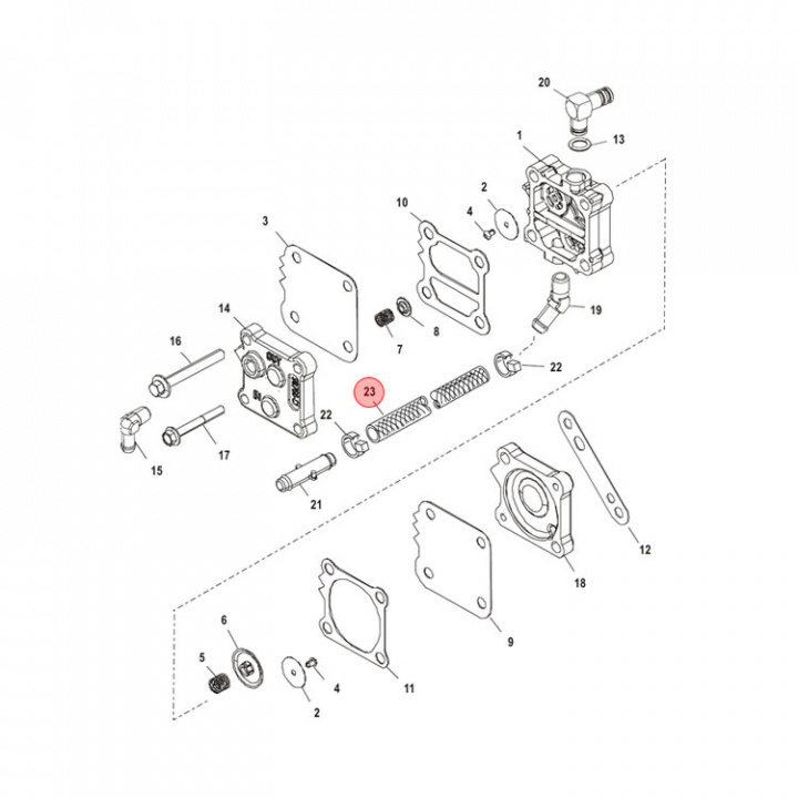 Mercury/Mercruiser Hose And Sleeve Assembly