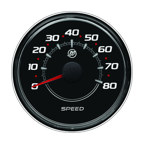 Smartcraft Hastighetsmätare 0-80 85mm Svart (8M0052853)