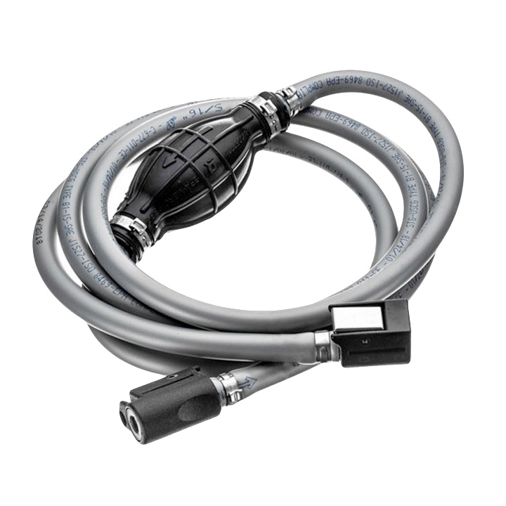 Bränsleslang Komplett Med Blåsa Och Bränslekopplingar