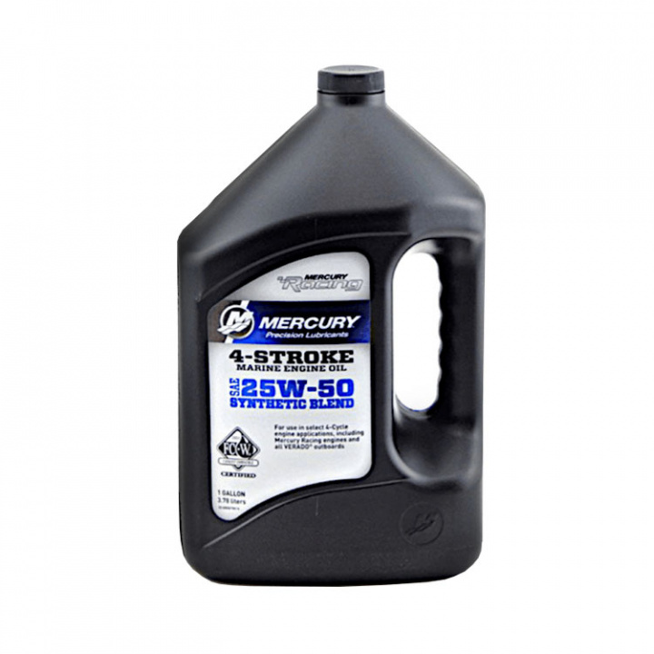 4-Taktsolja Delsyntet HP 25W50 4L