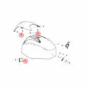 Skruv M6 Mercury/Mercruiser 2-pack (8M0103805) Skruv M6 Mercury/Mercruiser 2-pack (8M0103805)