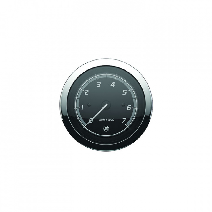 Varvräknare 7000 v/min Svart/Krom (8M6020002)