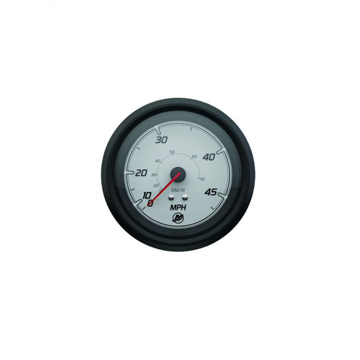 Hastighetsmätare 0-45 Vit/Svart (8M6020051)