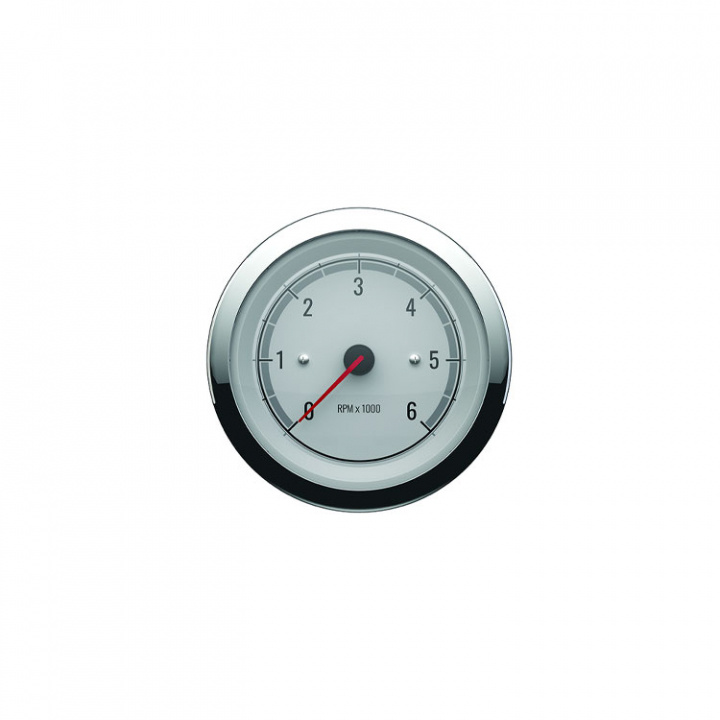 Varvräknare 6000 v/min Vit/Krom (8M6020073) 