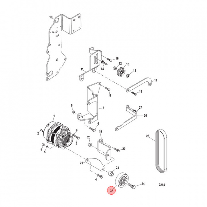 Löprulle (8M6500024)