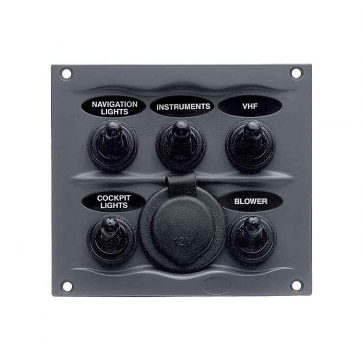 Strömbrytarepanel (5) 12V