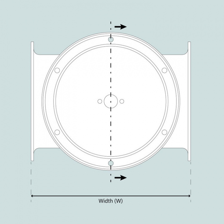SE60/SEP60 Akterpropellersats Ø185 mm