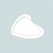 Kåpa Tunnelkit SX80/SX100 125 mm 2-pack Kåpa Tunnelkit SX80/SX100 125 mm 2-pack