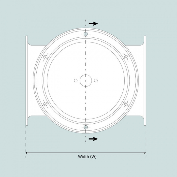 SE80/100 Akterpropellersats Ø185 mm