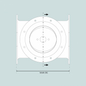 SE250/300 Akterpropellersats Ø300 mm SE250/300 Akterpropellersats Ø300 mm
