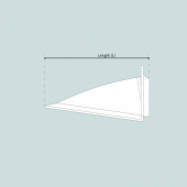 Kåpa Tunnelkit SE250/300 & SH320 300 mm Lång 2-pack Kåpa Tunnelkit SE250/300 & SH320 300 mm Lång 2-pack