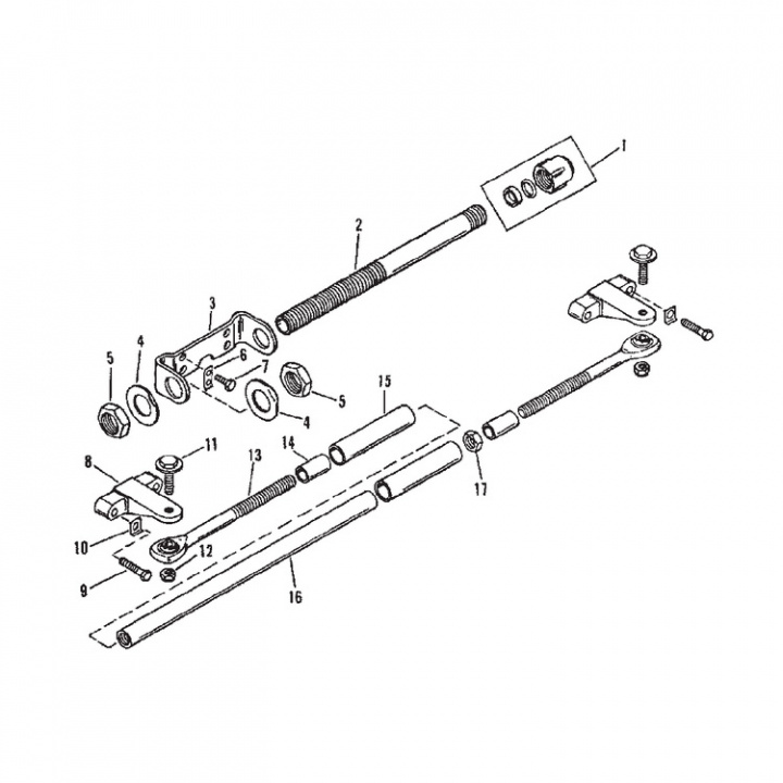 Förlängningssats Dubbelmontange (92876A9)