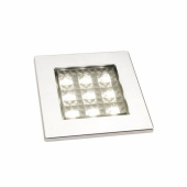 Square 80 Downlight SMD LED Mattkrom