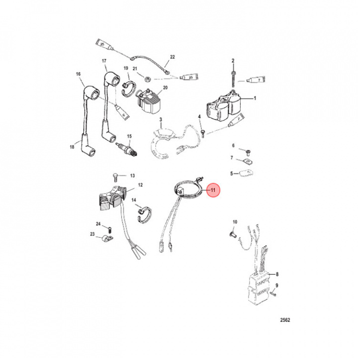 Trigger 6-25 hk (98450A10)