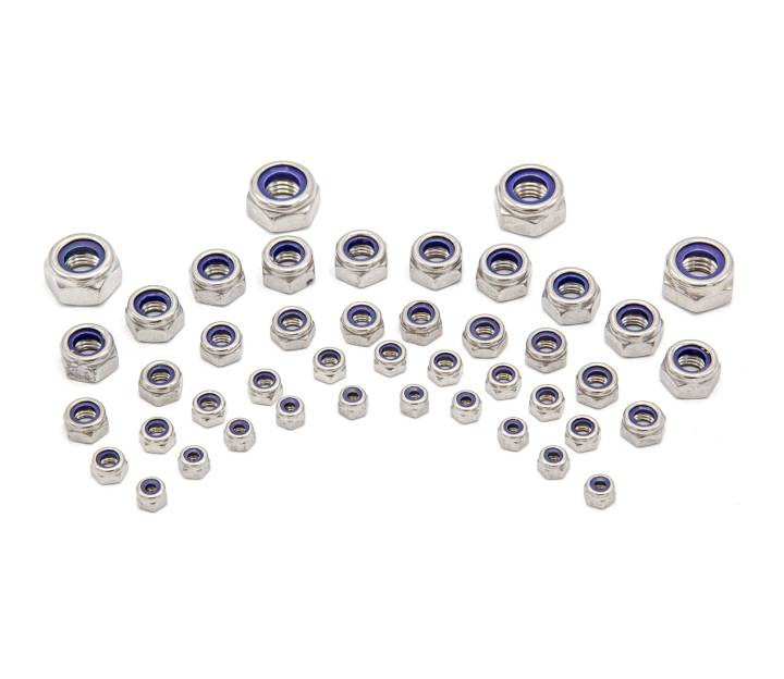 Låsmutter A4 Rostfri