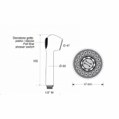 Duschmunstycke Till 1090990/1090995 Duschmunstycke Till 1090990/1090995