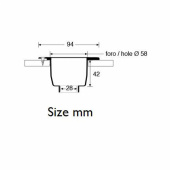 Plasthölje Vitt För 1091280 & 1091300 Plasthölje Vitt För 1091280 & 1091300