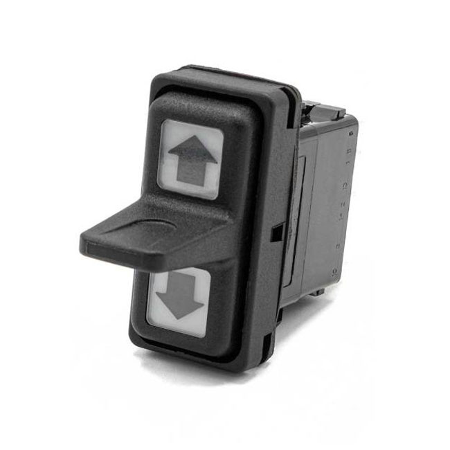 Brytare Riktning (on)-off-(on)