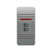 Grå Huv Strålkastare Grå Huv Strålkastare