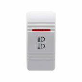 Vit Huv Strålkastare Vit Huv Strålkastare