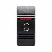 Svart Huv Strålkastare Svart Huv Strålkastare