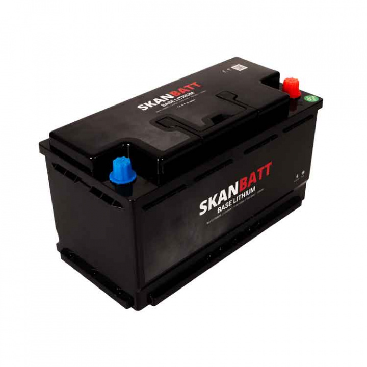 Lithiumbatteri Base 12V 100Ah BMS Bluetooth Heat (husbil)