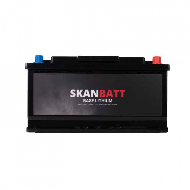 Lithiumbatteri Base 12V 100Ah BMS (husbil)