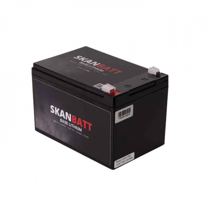 Lithiumbatteri Base 12v 12Ah BMS