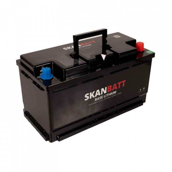 Lithiumbatteri Base 12V 150Ah BMS Bluetooth Heat (husbil)
