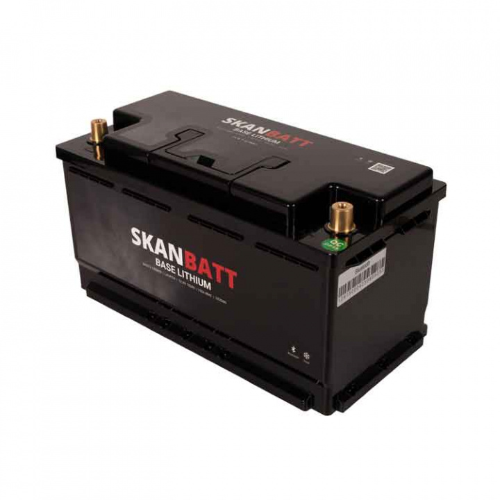 Lithiumbatteri Base 12V 150Ah BMS Bluetooth Heat (husbil)