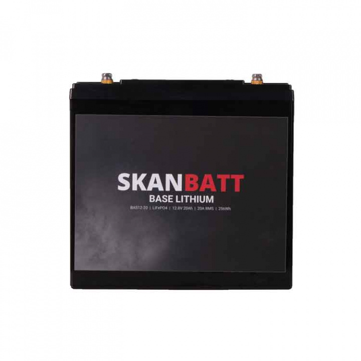 Lithiumbatteri Base 12V 20Ah BMS