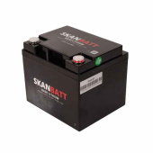 Lithiumbatteri Base 12V 40Ah BMS Bluetooth Lithiumbatteri Base 12V 40Ah BMS Bluetooth